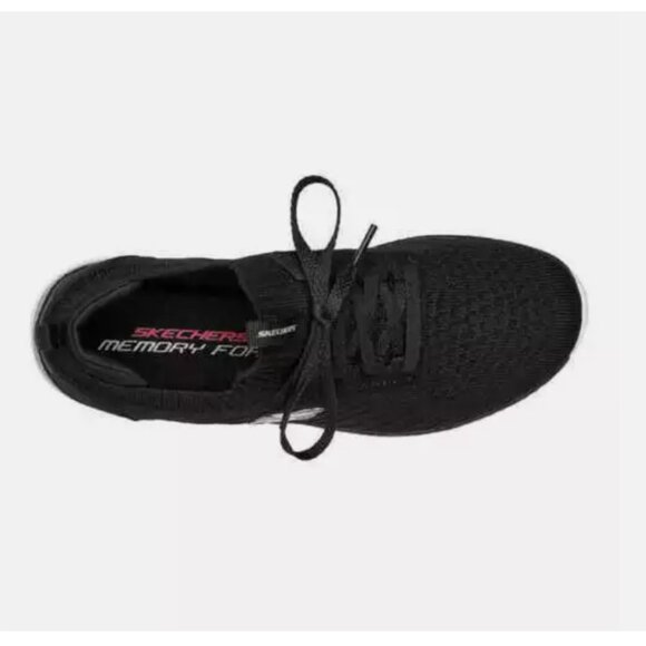 Skechers Ladies' Bountiful Sneaker Black Size 7 - Picture 4 of 5